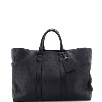 Louis Vuitton Sac Plat 24H Bag Monogram Taurillon Leather