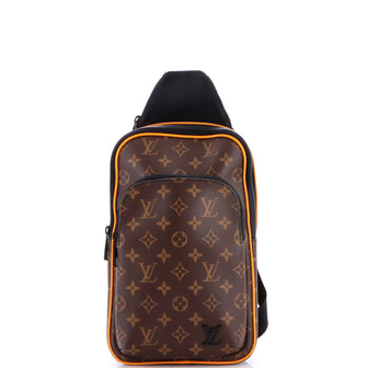Louis Vuitton Avenue Sling Bag NM Macassar Monogram Canvas