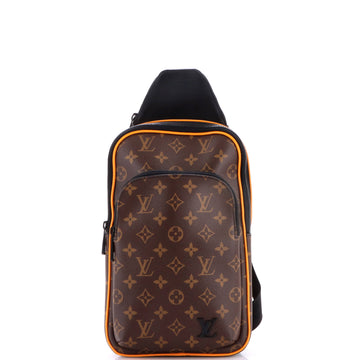 Louis Vuitton Avenue Sling Bag NM Macassar Monogram Canvas