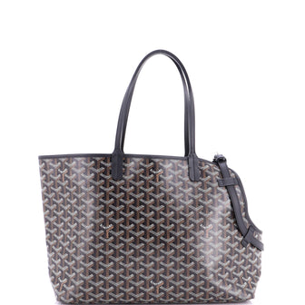 Goyard Chien Gris Pet Carrier Tote Coated Canvas