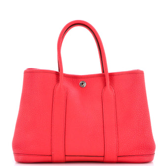 Hermes Garden Party Tote Leather 30
