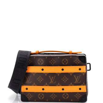 Louis Vuitton Handle Soft Trunk Bag Macassar Monogram Canvas