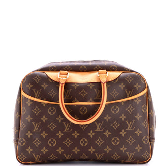 Louis Vuitton Deauville Handbag Monogram Canvas