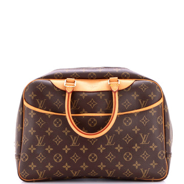 Louis Vuitton Deauville Handbag Monogram Canvas