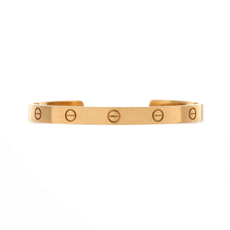 Cartier Love Cuff Bracelet 18K Yellow Gold