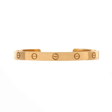 Cartier Love Cuff Bracelet 18K Yellow Gold
