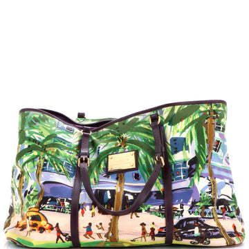 Louis Vuitton Ailleurs Cabas Limited Edition Printed Canvas GM