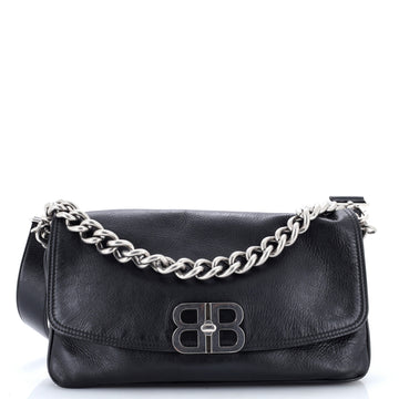 Balenciaga BB Soft Flap Bag Leather Medium