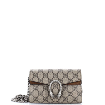 Gucci Dionysus Bag GG Coated Canvas Super Mini
