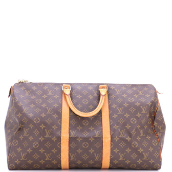 Louis Vuitton Keepall Bag Monogram Canvas 50