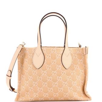 Gucci Ophidia Shopper Tote GG Denim Medium