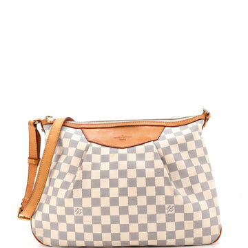 Louis Vuitton Siracusa Handbag Damier MM