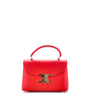 Celine Nino Top Handle Bag Leather Teen