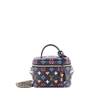 Louis Vuitton Vanity Handbag Limited Edition Game On Multicolor Monogram PM