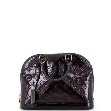 Louis Vuitton Alma Handbag Monogram Vernis PM