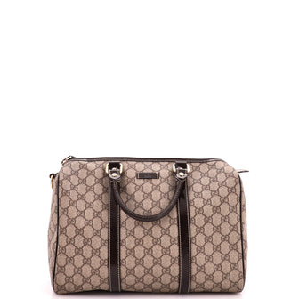 Gucci Joy Boston Bag GG Coated Canvas Medium