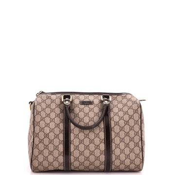 Gucci Joy Boston Bag GG Coated Canvas Medium
