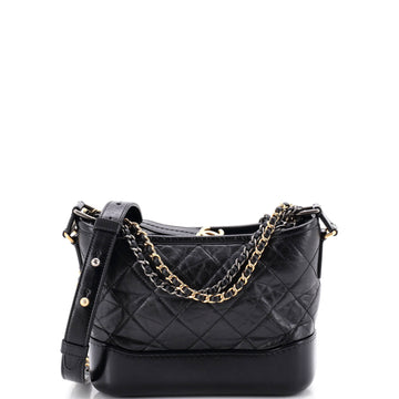 Chanel Gabrielle Hobo Quilted Aged Calfskin Small