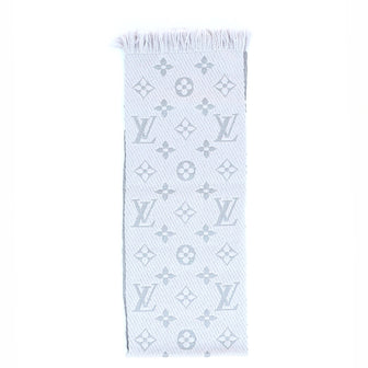 Louis Vuitton Logomania Scarf Wool Blend