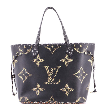Louis Vuitton Neverfull NM Tote Limited Edition Jungle Monogram Giant MM
