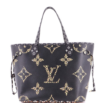 Louis Vuitton Neverfull NM Tote Limited Edition Jungle Monogram Giant MM