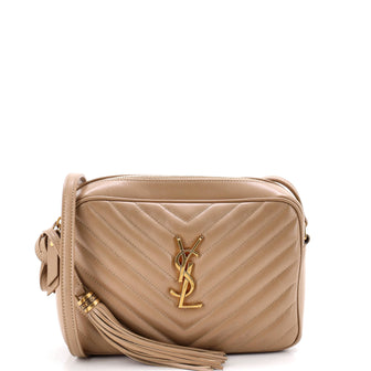 Saint Laurent Lou Camera Bag Matelasse Chevron Leather Small