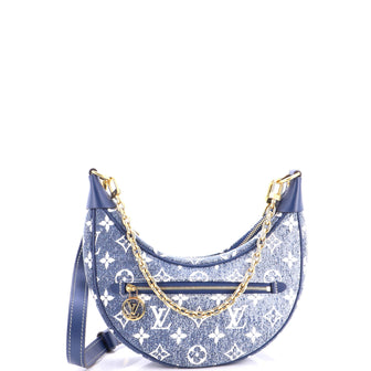 Louis Vuitton Loop Handbag Monogram Jacquard Denim