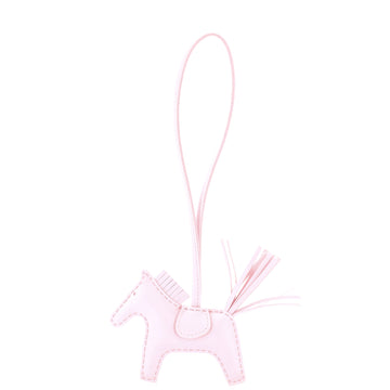 Hermes Mono-Tone GriGri Rodeo Bag Charm Leather PM