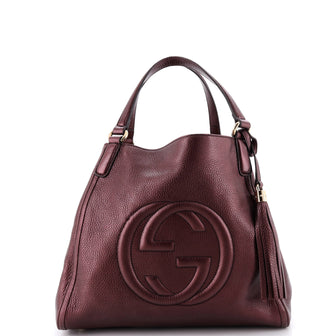 Gucci Soho Shoulder Bag Leather Medium