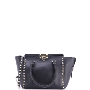 Valentino Garavani Rockstud Tote Rigid Leather Small