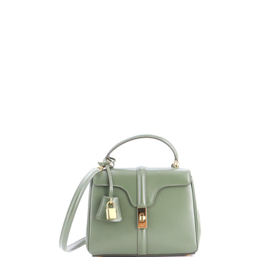 Celine 16 Top Handle Bag Smooth Calfskin Mini