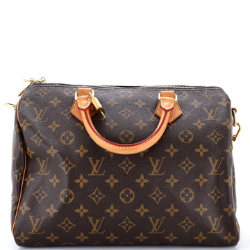 Louis Vuitton Speedy Bandouliere Bag Monogram Canvas 30
