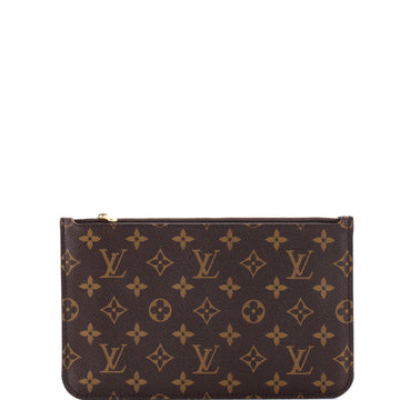 Louis Vuitton Neverfull Pochette Monogram Canvas Large