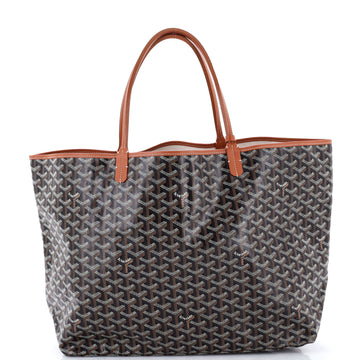 Goyard Saint Louis Tote Claire Voie Coated Canvas GM