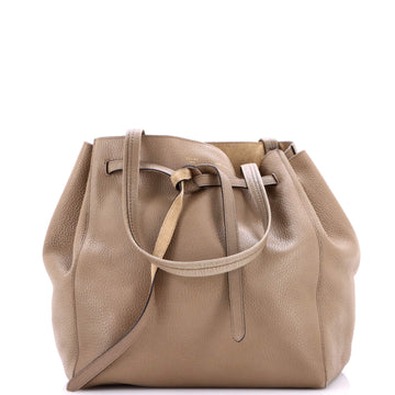 Celine Phantom Tie Cabas Tote Leather Medium