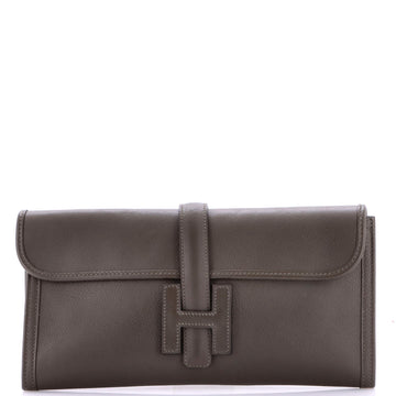 Hermes Jige Elan Clutch Evercolor 29