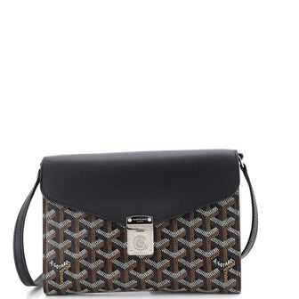 Goyard Chypre Wallet on Strap Coated Canvas with Leather