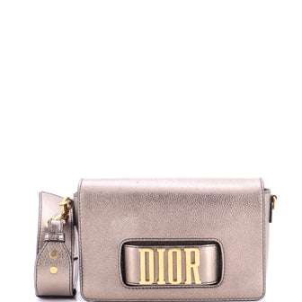 Christian Dior Dio(r)evolution Flap Bag Leather Medium