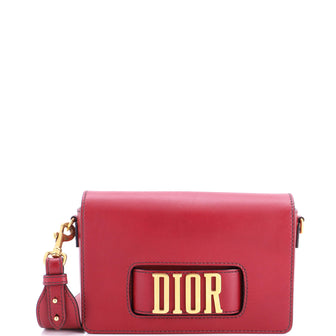 Christian Dior Dio(r)evolution Flap Bag Leather Medium