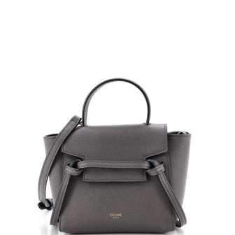 Celine Belt Bag Textured Leather Pico