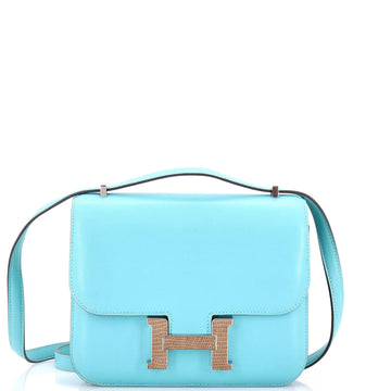 Hermes Constance Marquette Bag Tadelakt with Lizard 18