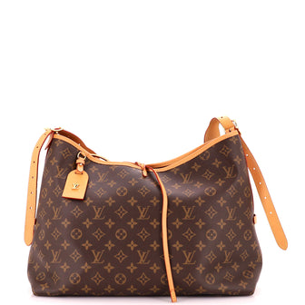 Louis Vuitton CarryAll Hobo Monogram Canvas MM