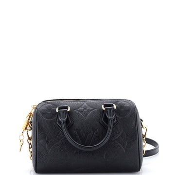 Louis Vuitton Speedy Bandouliere Bag Monogram Empreinte Giant 20