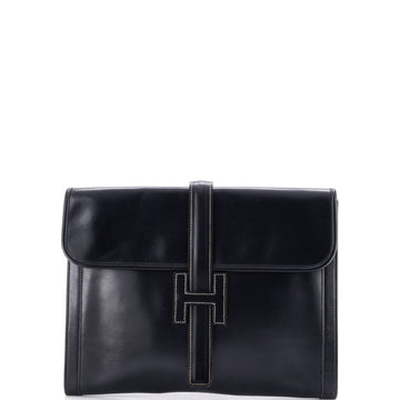 Hermes Jige Clutch Box Calf GM