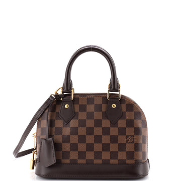 Louis Vuitton Alma Handbag Damier BB