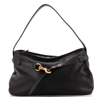 Miu Miu Aventure Shoulder Bag Leather Regular