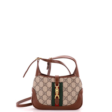 Gucci Jackie 1961 Hobo GG Coated Canvas Mini