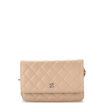 Chanel Wallet on Chain Quilted Caviar