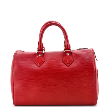 Louis Vuitton Speedy Handbag Epi Leather 25