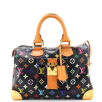 Louis Vuitton Speedy Handbag Monogram Multicolor 30